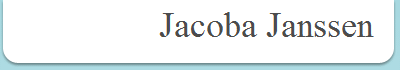                 Jacoba Janssen