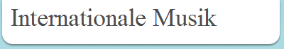 Internationale Musik